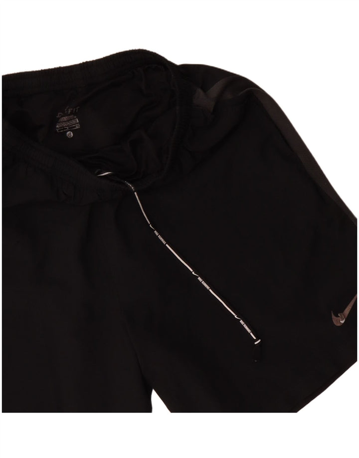 Pantaloni scurți sport Nike Dri Fit pentru bărbați, mici, negru, poliester