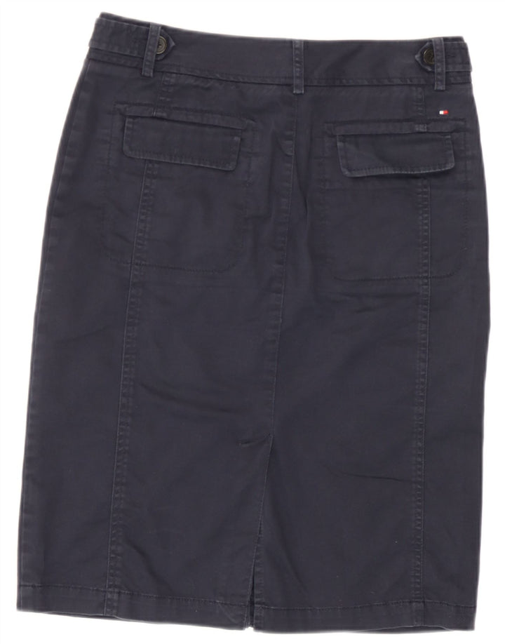 Fusta Midi pentru Damă Tommy Hilfiger US 6 Medium W30 Bleumarin