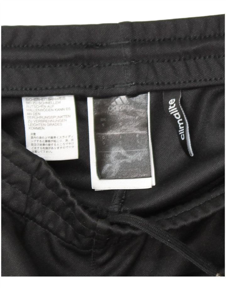 Pantaloni de trening Adidas pentru bărbați, poliester negru mic