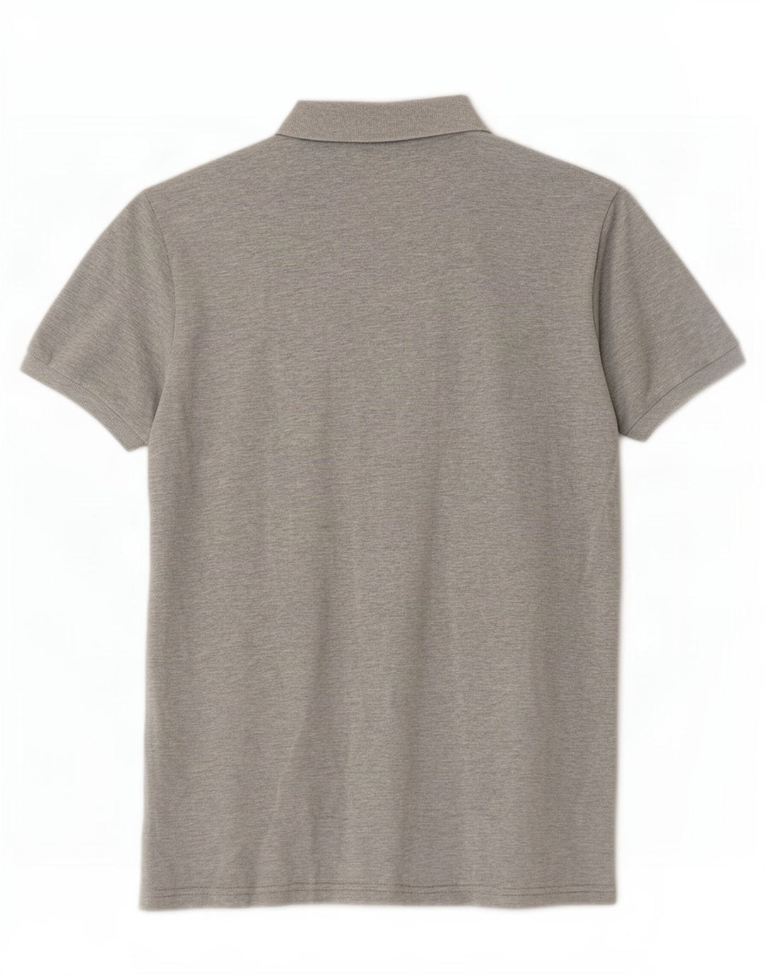 Tricou polo Lyle & Scott pentru bărbați, bumbac cu pete gri mediu