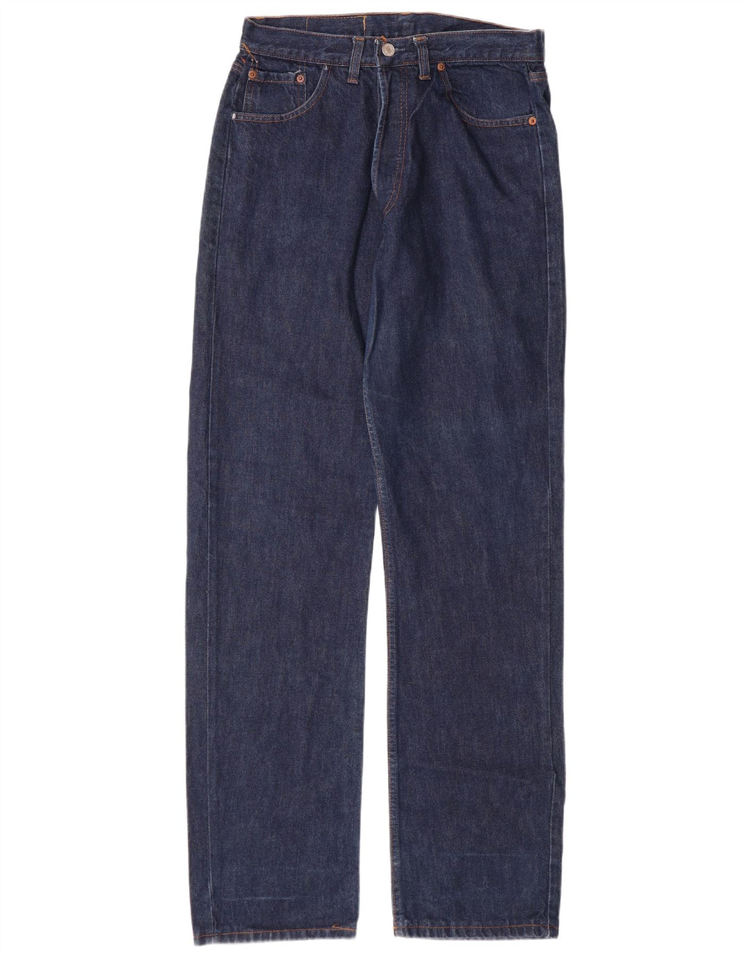 Blugi drepti pentru bărbați LEVI'S 501 W34 L36 bleumarin