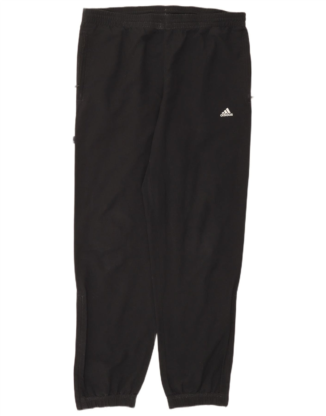 Pantaloni de trening Adidas pentru bărbați Joggeri poliester mediu negru