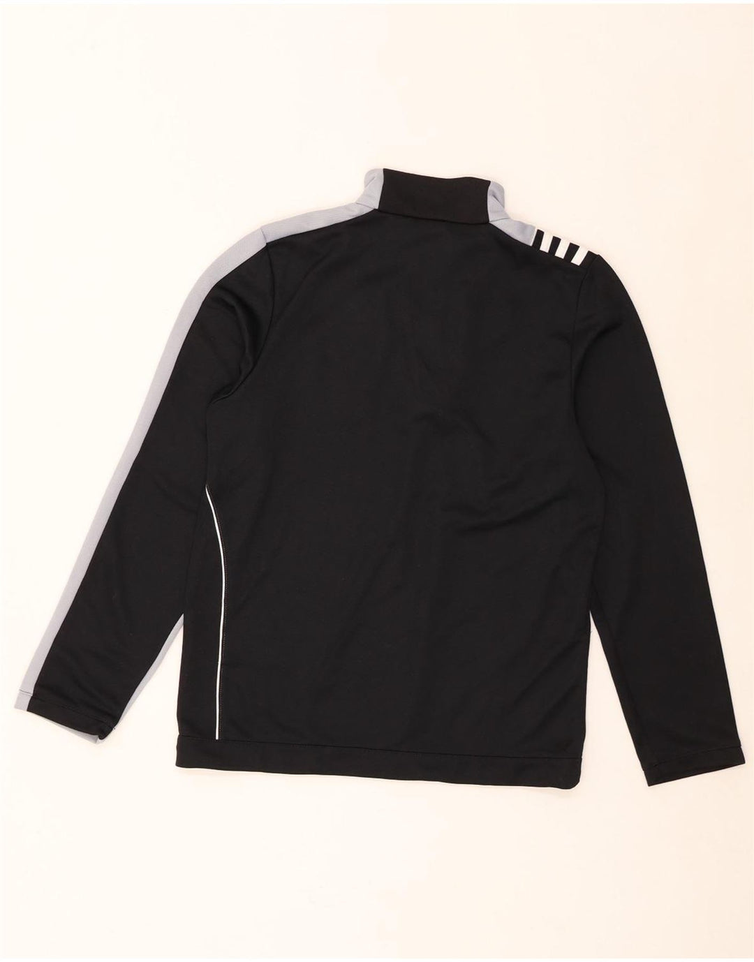 Adidas Climalite Pullover Trening Top 13-14 ani Negru Colorblock