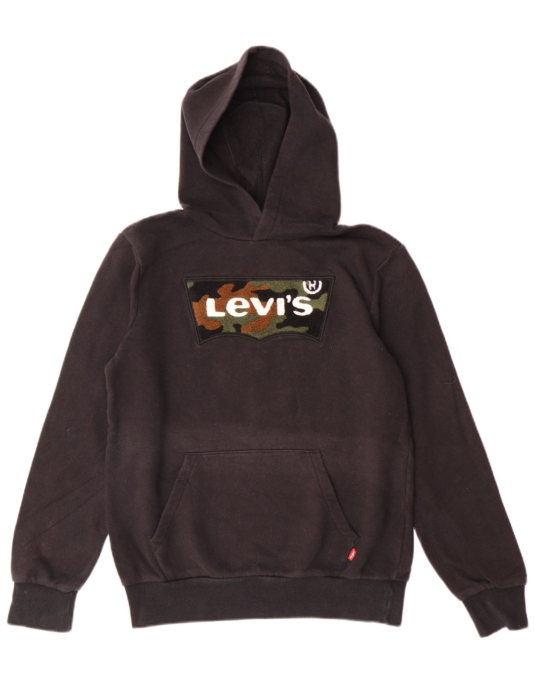 Levi's Boys Graphic Hoodie Jumper 12-13 ani mare bumbac negru