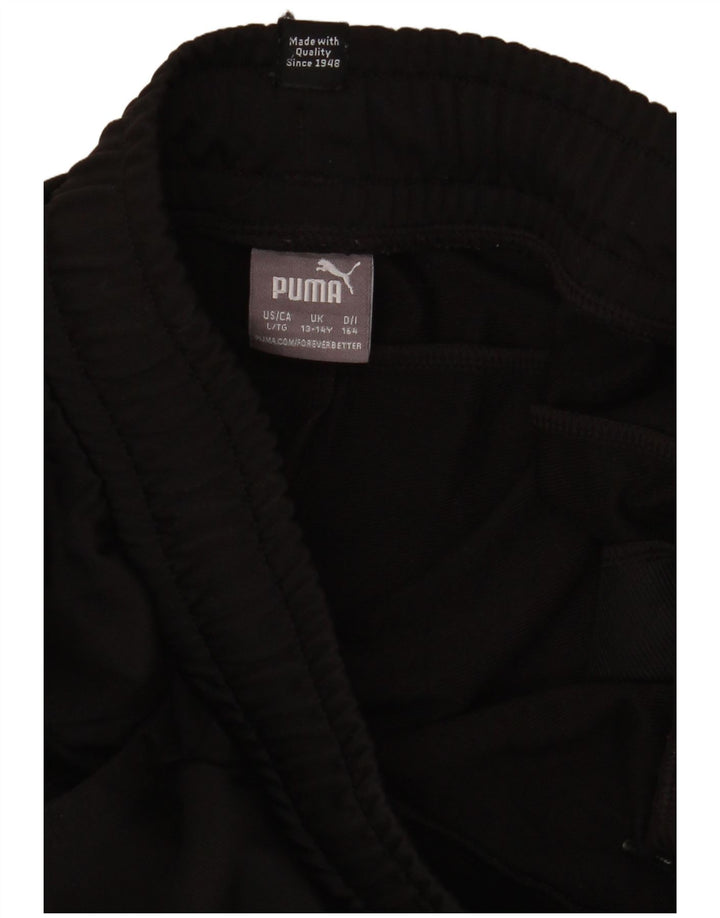 Pantaloni de trening PUMA pentru băieți Pantaloni de jogging 13-14 ani negru