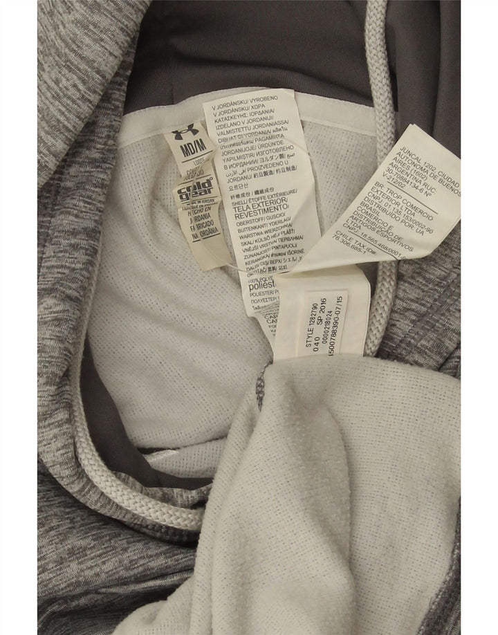 Pulover Under Armour pentru damă, cu grafică, UK 14, poliester, gri mediu