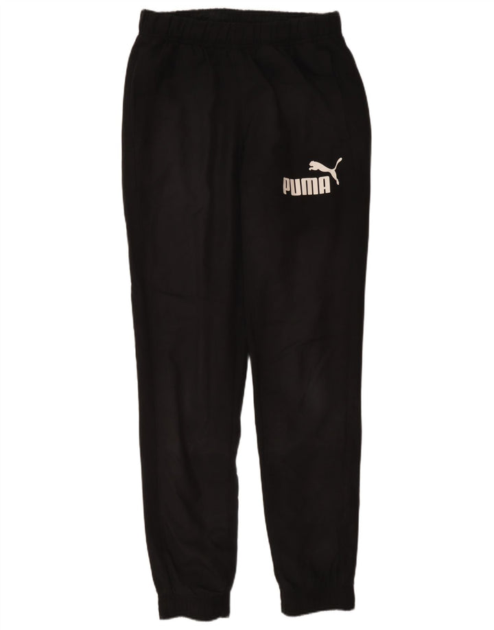 Pantaloni de trening cu grafică Puma pentru bărbați Pantaloni de jogging mici, negru