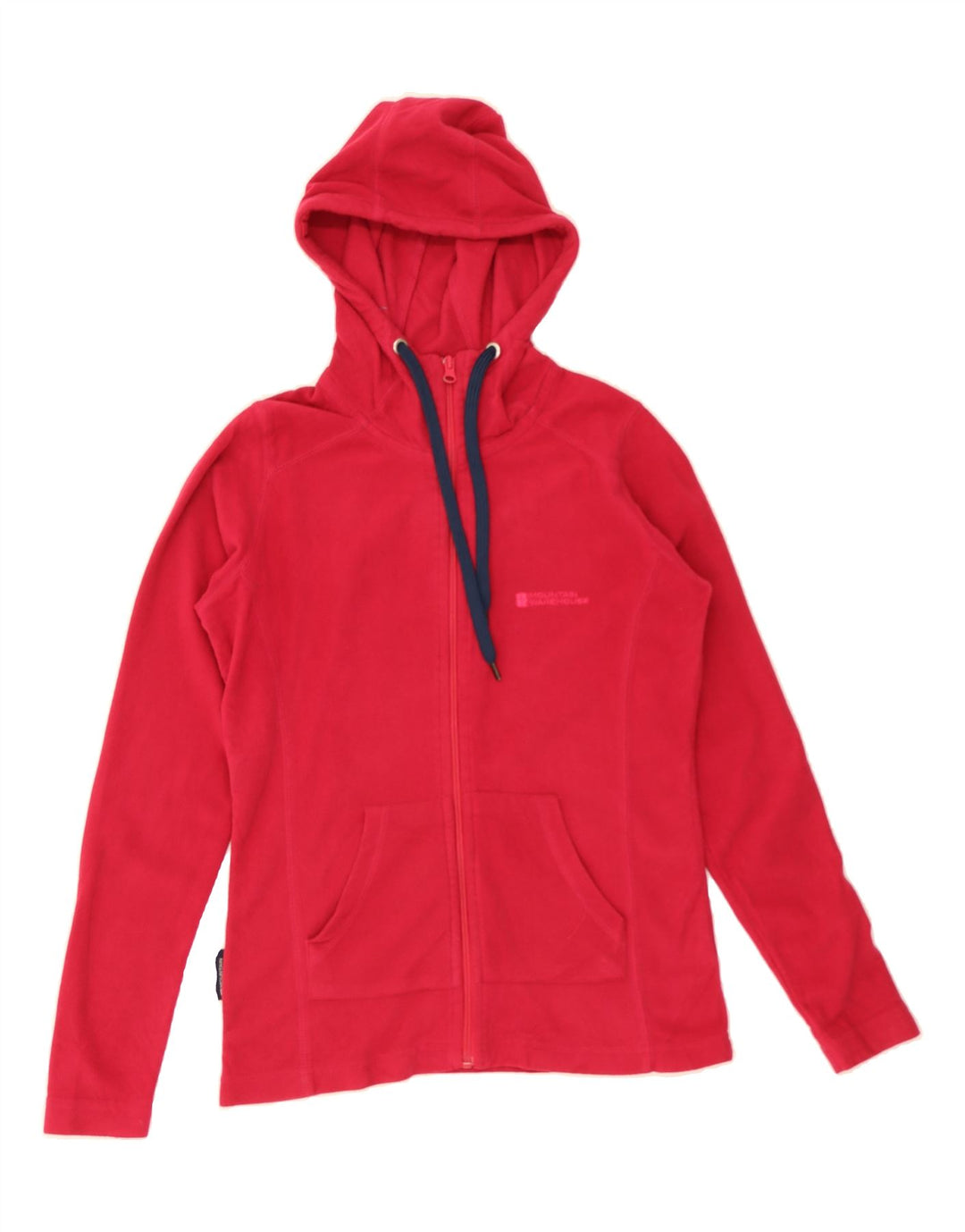 MOUNTAIN WAREHOUSE Womens Hooded Fleece Jacket UK 10 Small Pink Vintage Mountain Warehouse and Second-Hand Mountain Warehouse from Messina Hembry 