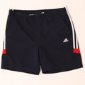 Pantaloni scurți sport pentru băieți Adidas 13-14 ani poliester bleumarin