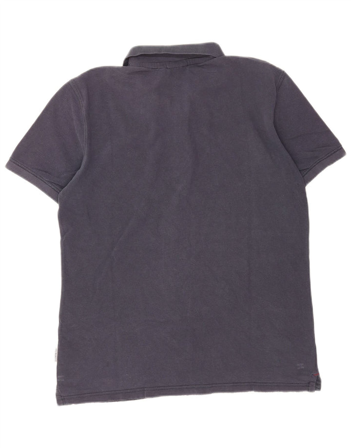 Tricou polo Napapijri pentru bărbați, mare bleumarin