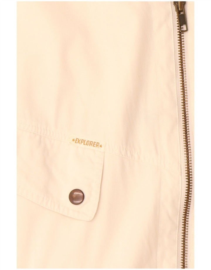 Gilet pentru bărbați Explorer, UK 38, mediu alb, bumbac