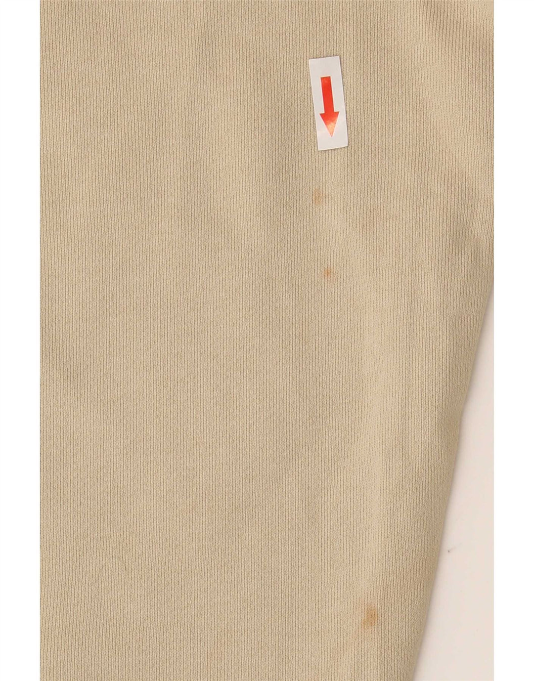 Pantaloni de trening Zara Barbati Joggeri Bumbac Mediu Bej