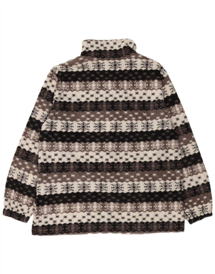 Jachetă din lână pentru bărbați VINTAGE UK 44 2XL Gri Fair Isle