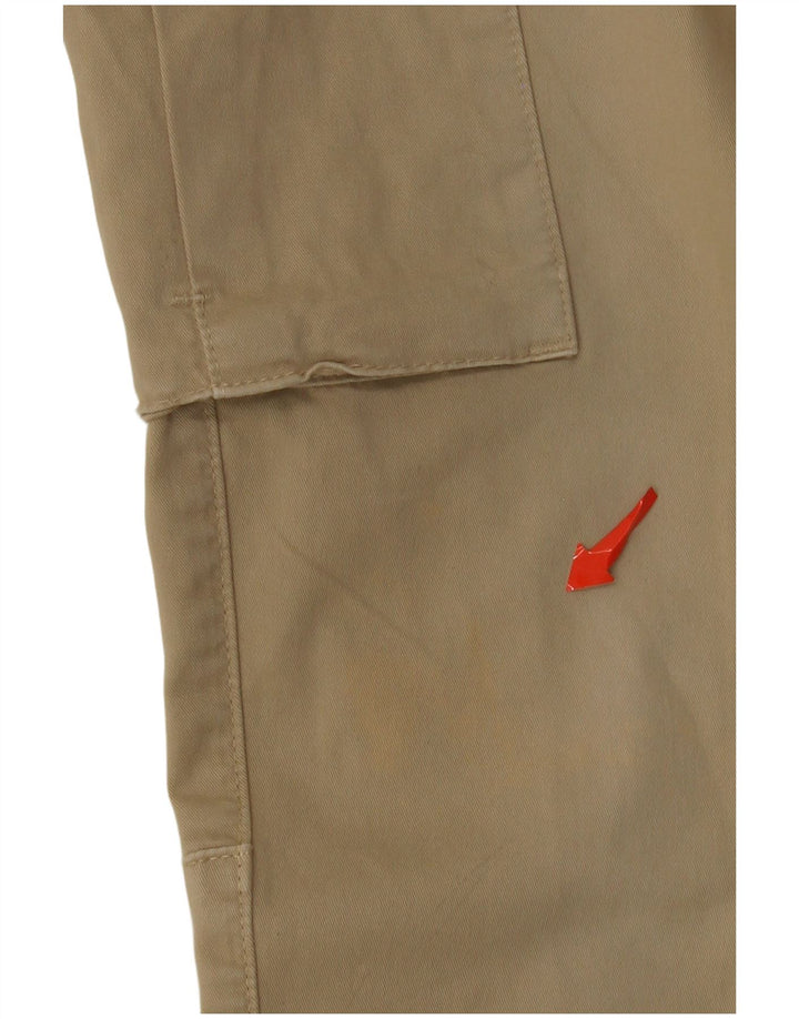 Pantaloni cargo slim pentru femei Mason's L32 L33 bumbac bej