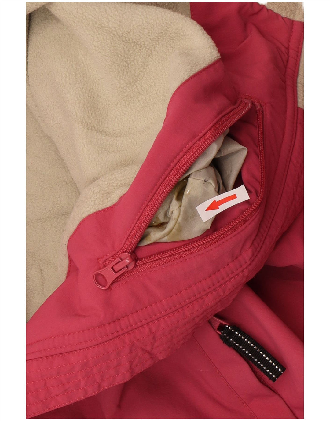Jachetă de vânt pentru bărbați Woolrich UK 42 XL, nailon roz