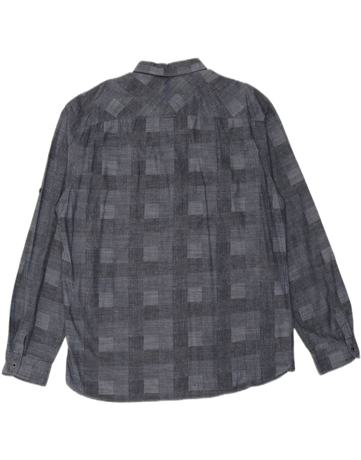 Cămașă pentru bărbați TOM TAILOR 2XL bleumarin geometric
