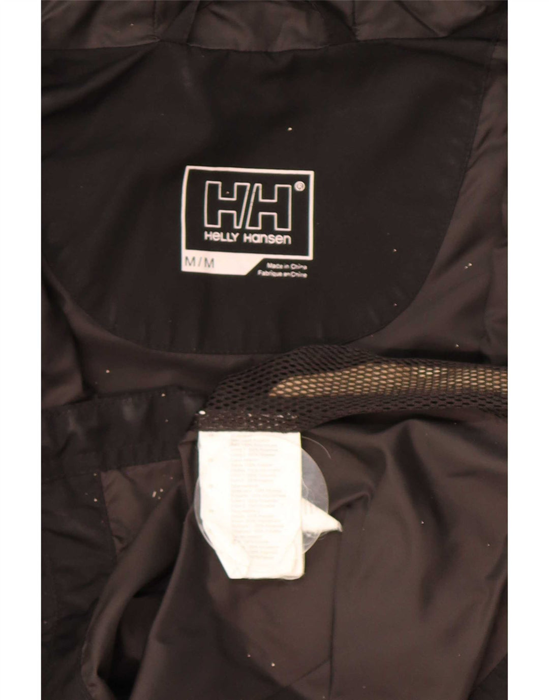 Helly Hansen haină de vânt cu glugă pentru femei UK 14 Poliester mediu negru