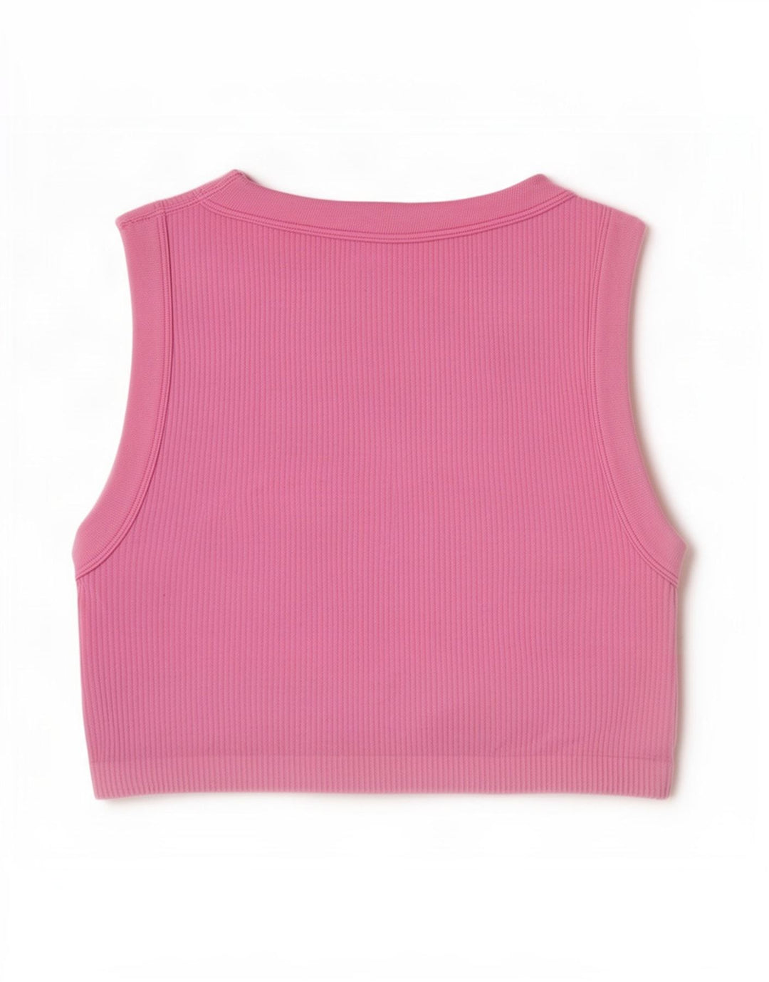 Top Vest Crop pentru Damă Zara UK 12 Roz Mediu