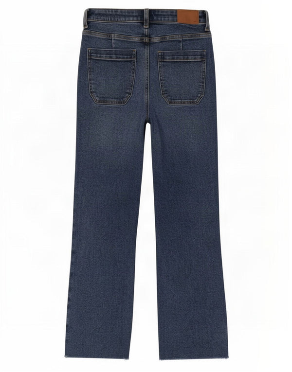 Blugi Zara Femei Bootcut EU 34 2XS L24 L25 Bumbac Albastru