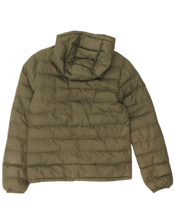 Jachetă căptușită cu glugă pentru bărbați Mountain Warehouse UK 36 Poliester kaki mic