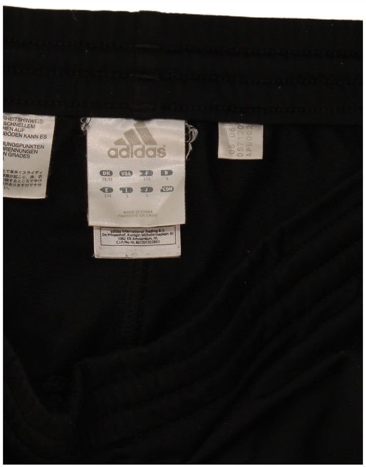 Pantaloni de trening pentru bărbați ADIDAS Joggeri UK 38/40 Poliester mediu negru
