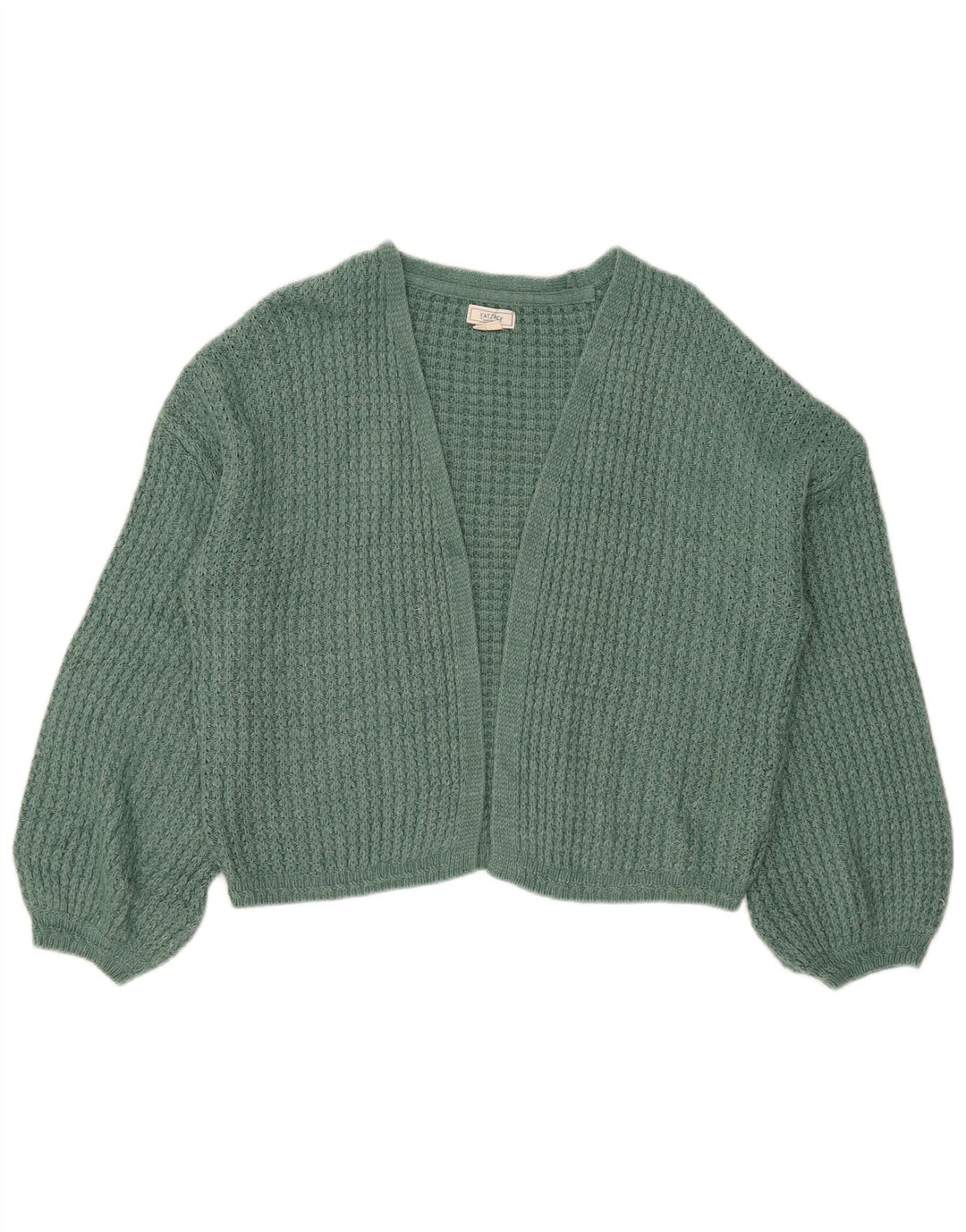 Pulover cardigan deschis supradimensionat pentru femei Fat Face UK 12 verde mediu