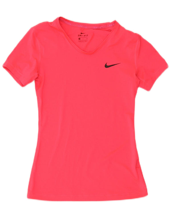 Tricou Nike Dri Fit pentru femei Top UK 8 Small Pink