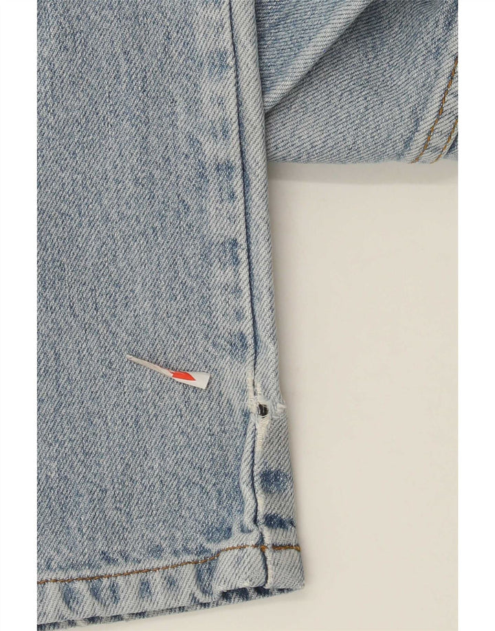 Blugi drepte pentru femei Wrangler Texas W34 L32 bumbac albastru