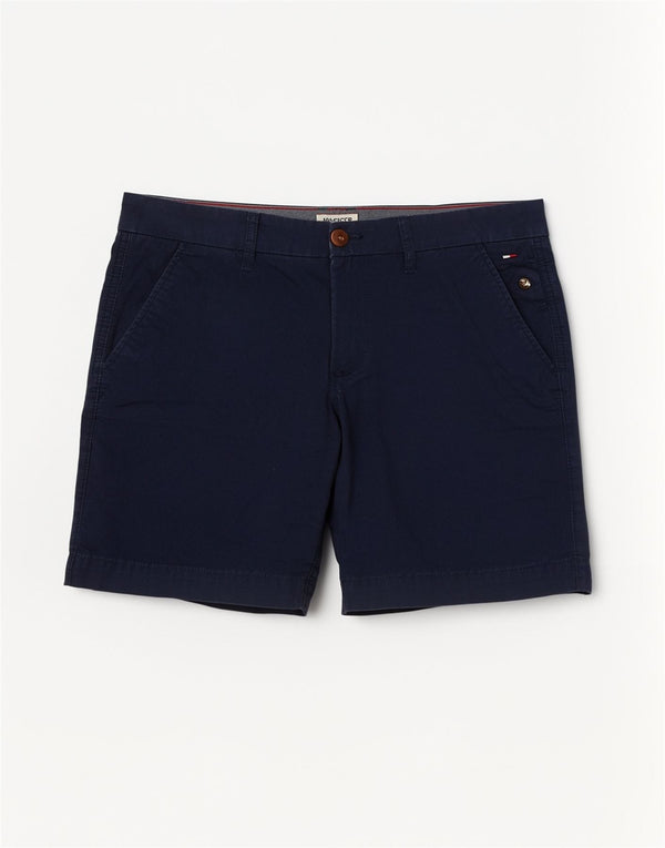 Pantaloni scurti chino pentru femei Tommy Hilfiger W25 XS bumbac bleumarin