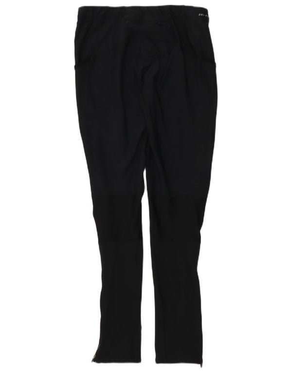 Leggings de alergare pentru femei Nike UK 14, mare, negru, poliester
