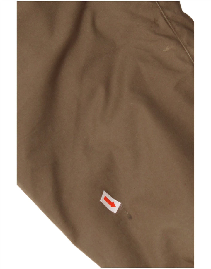 JACK WOLFSKIN Jachetă de vânt cu glugă pentru bărbați UK 40/42 Large Khaki