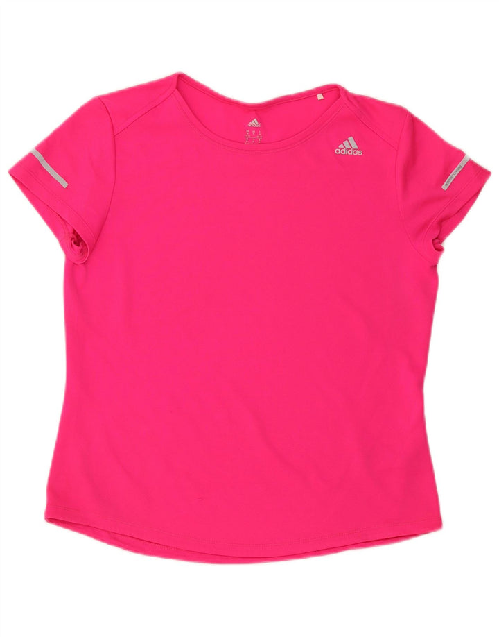 Tricou Adidas Femei Top UK 12/14 Medium Pink Poliester