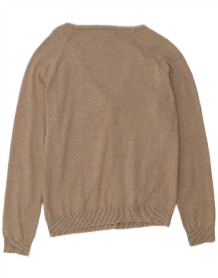 Pulover cardigan pentru femei Zara UK 14 mare nailon gri