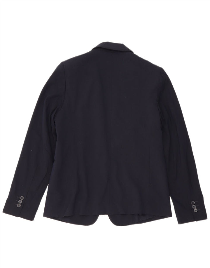 Jachetă pentru femei Marks & Spencer cu 1 buton, UK 10, bleumarin mic