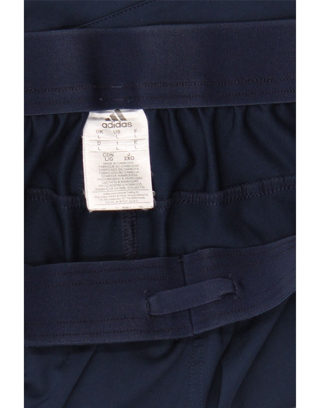 Pantaloni scurți sport pentru bărbați Adidas Climalite, mari, albastru, poliester