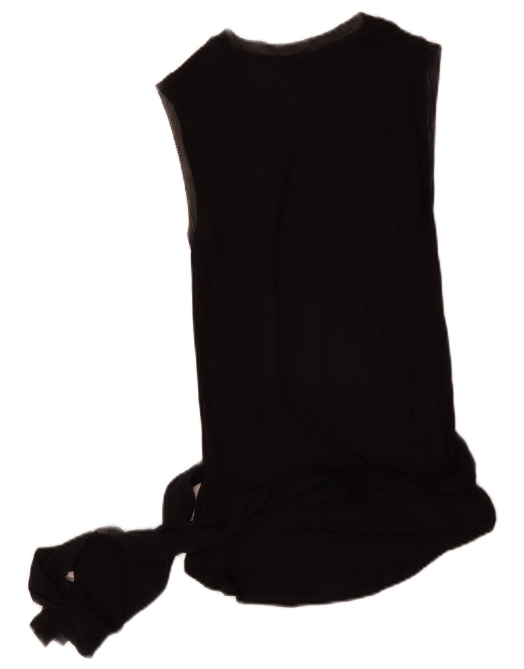 Bluză fără mâneci Massimo Dutti pentru femei UK 10 Small Black
