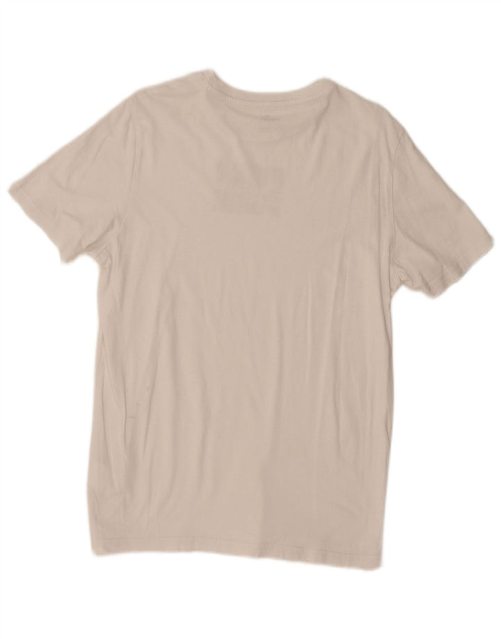 Tricou grafic PUMA pentru bărbați Top mic din bumbac alb