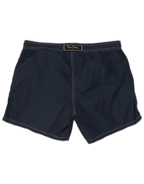 Pantaloni scurți de înot Pierre Cardin pentru bărbați, poliester mici, albastru