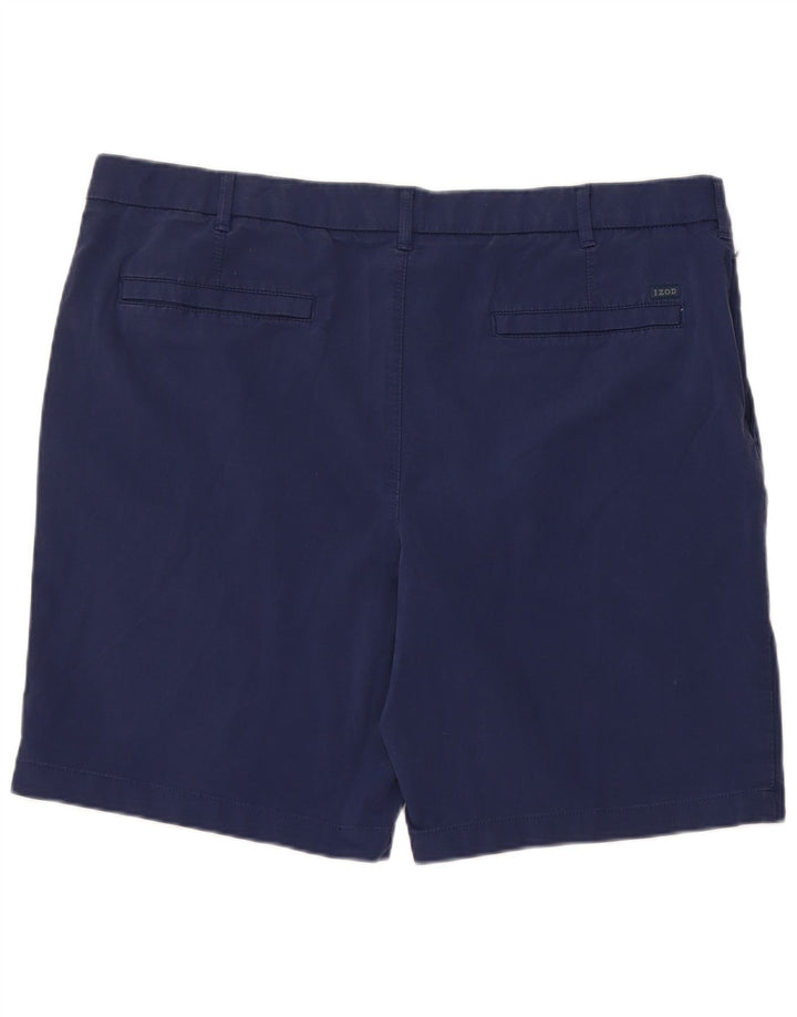 Pantaloni scurți chino pentru bărbați IZOD W40 XL, bumbac bleumarin