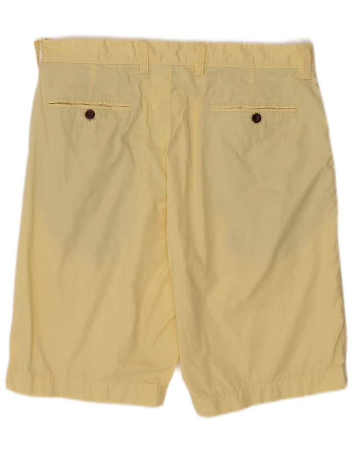 Pantaloni scurți chino pentru bărbați J. Crew W33, bumbac galben mediu