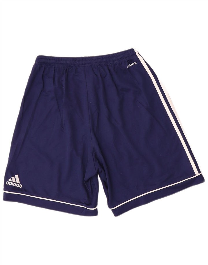 Pantaloni scurți sport Aeroready ADIDAS pentru bărbați, poliester mediu albastru