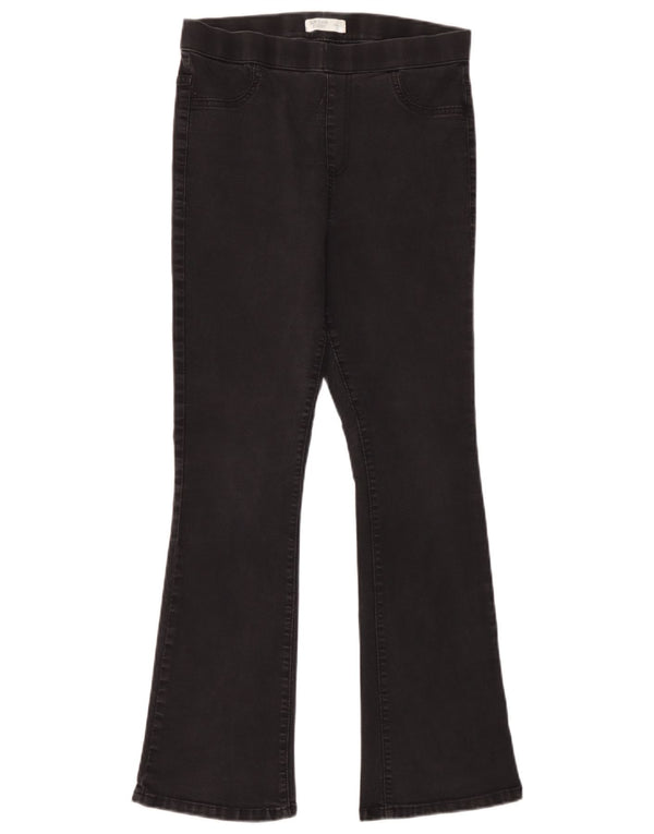 Marks & Spencer Blugi Jegging Flare Slim pentru femei UK 12 Medium W30 L30 Negru