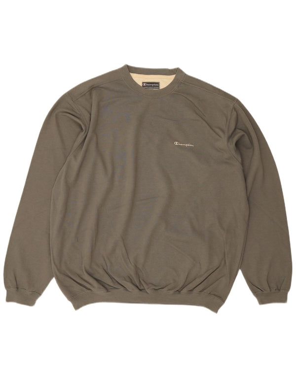 Pulover pentru bărbați Champion, 2XL, bumbac gri
