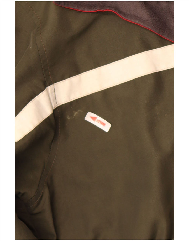 Jachetă utilitare Tommy Hilfiger pentru bărbați UK 40, mare, kaki, poliester color bloc