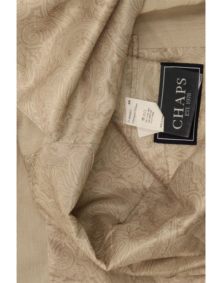 Jachetă pentru bărbați Chaps cu 2 nasturi, UK 40, mare, bej, poliester