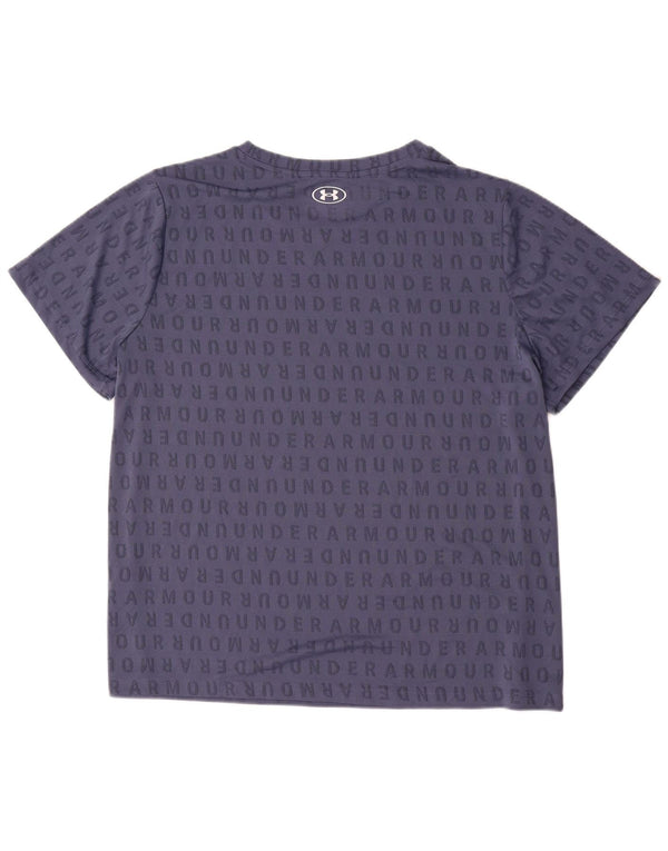 Tricou grafic pentru bărbați Under Armour Top 2XL poliester bleumarin
