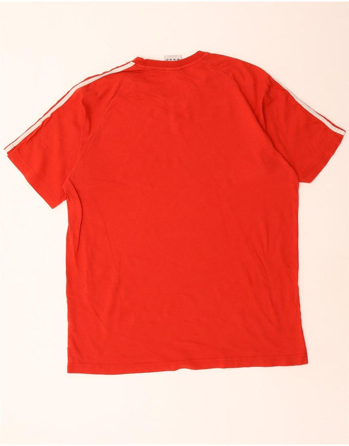 Tricou pentru bărbați Adidas Top mare bumbac roșu