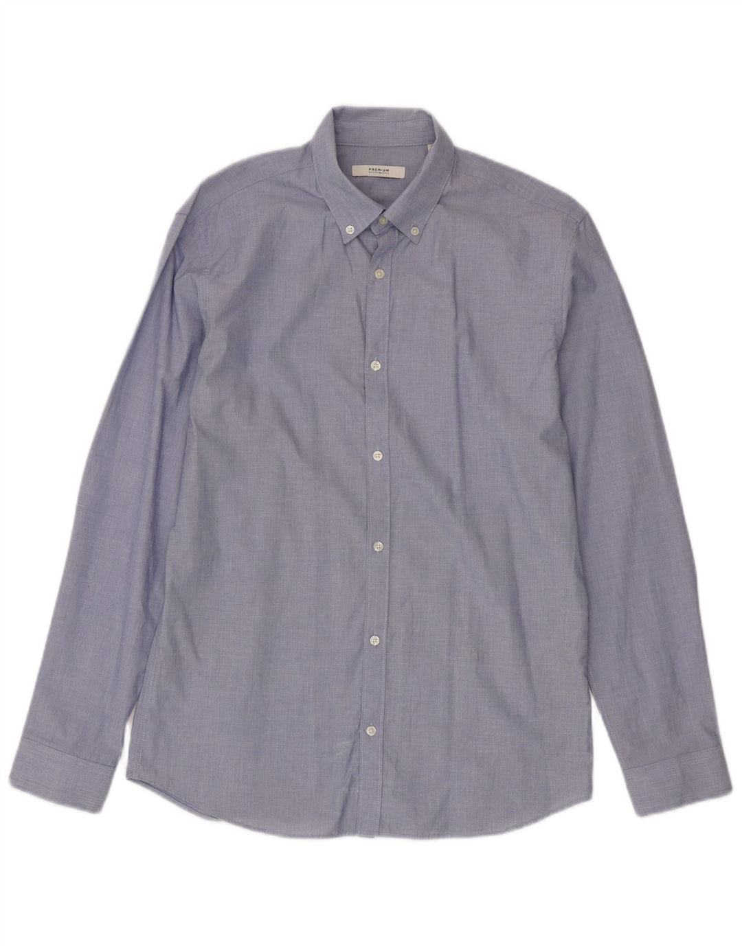 Cămașă Jack & Jones pentru bărbați, mărimea 40, bumbac albastru mediu