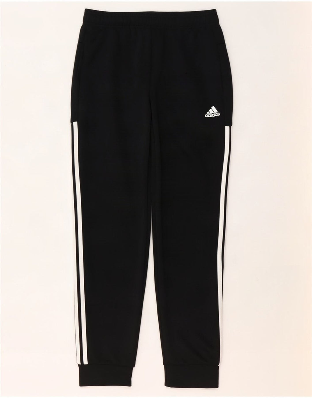 Pantaloni de trening pentru bărbați Adidas Pantaloni de jogging Mici Poliester negru