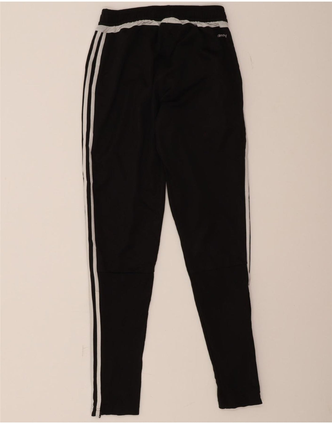 ADIDAS Womens Climacool Tracksuit Trousers UK 10 Small  Black Polyester Vintage Adidas and Second-Hand Adidas from Messina Hembry 